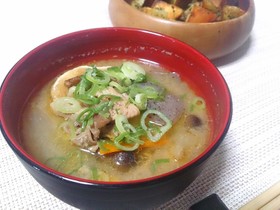 具だくさん♪♪簡単な豚汁